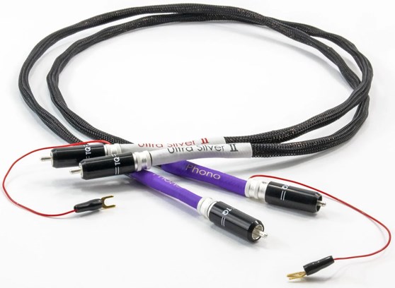 Tellurium Q Ultra Silver II Turntable RCA - cecha 2