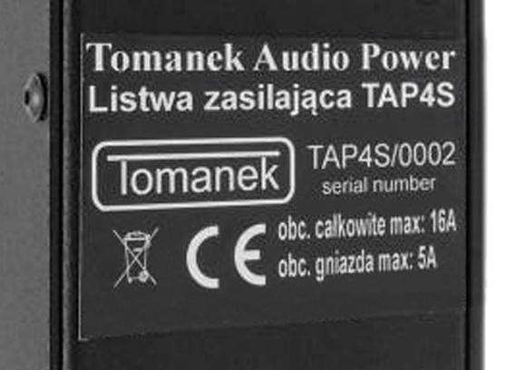 Tomanek TAP4S - cecha 2