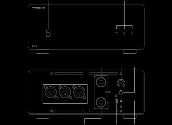 Topping B200 - cecha 3