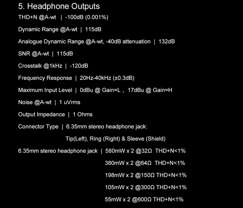 Topping E2x2 - parametry 3