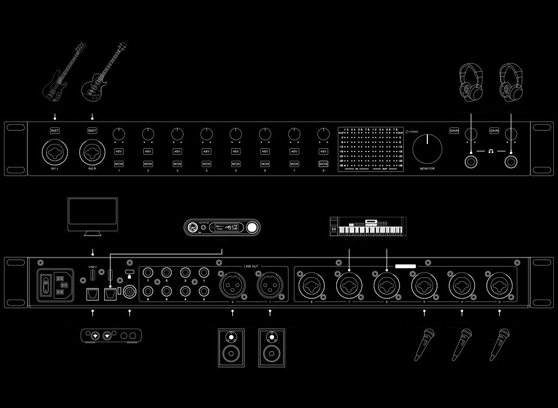 Topping E8x8 Pre - cecha 4