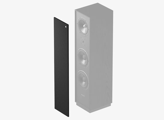 Czarna maskownica do kolumn Unitra ZGZ-801 - cecha 1