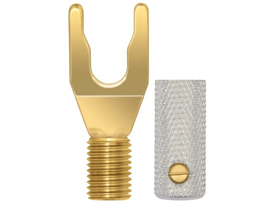 WireWorld Gold Spade Uni-Term with Sockets - cecha 1