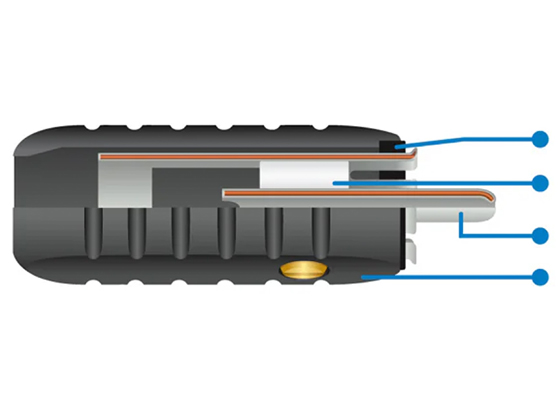 WireWorld RCA Silver-Tube Plug 8.5mm - cecha 1