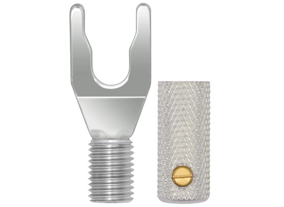 WireWorld Silver Spade Uni-Term with Sockets - cecha 1