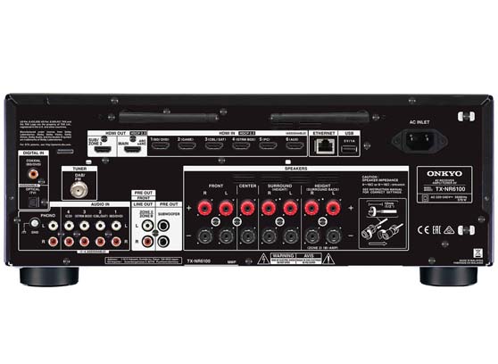 Onkyo TX-NR6100 + Klipsch R-600F + R-50M + R-30C + R-121SW - cecha 4