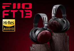 FiiO FT13 - Najnowsze audiofilskie słuchawki Closed-Back wykończone drewnem Purpleheart