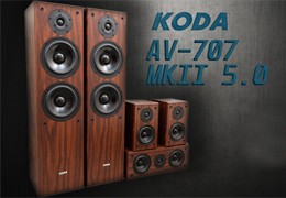 NOWOŚĆ! Super Tani zestaw Koda AV-707 MKII 5.0 TYLKO za 679zł