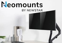 Stwórz efektywne miejsce pracy zdalnej, dzięki uchwytom biurkowym Neomounts