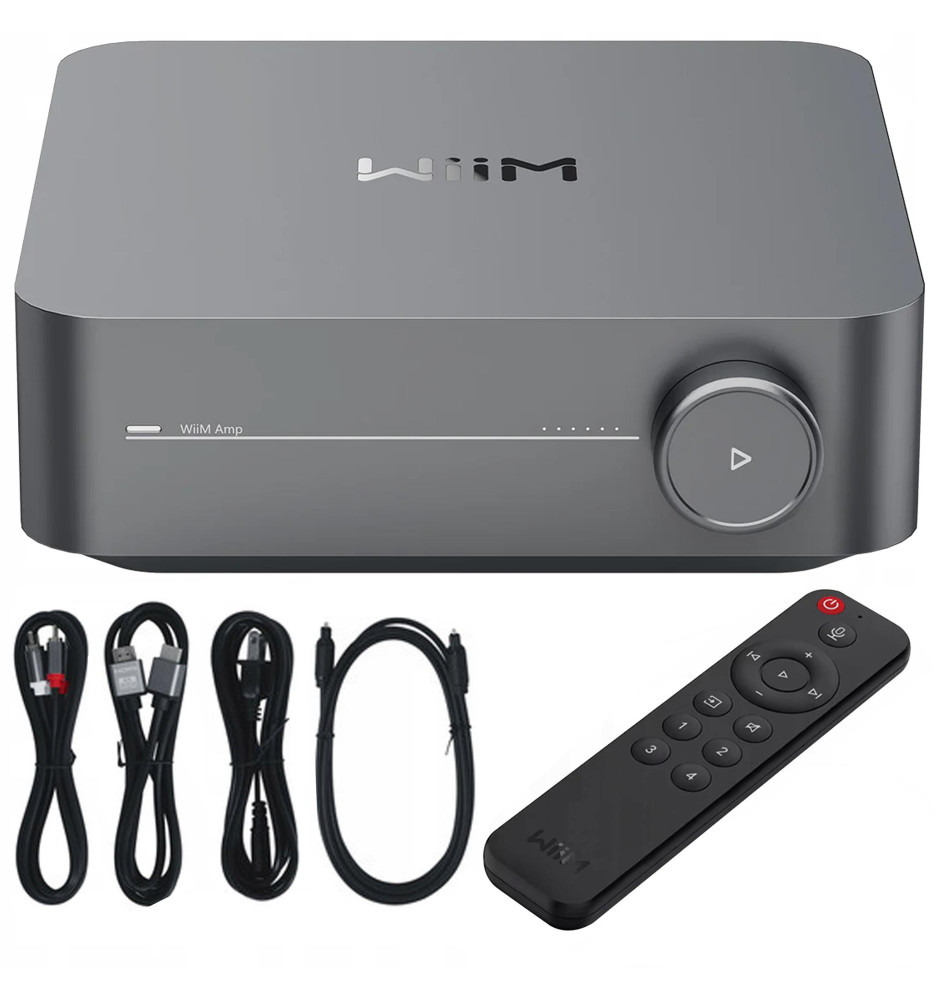 WiiM Amp wzmacniacz z HDMI ARC do telewizora