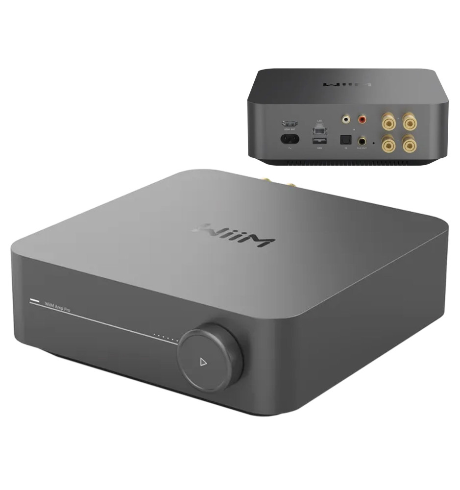 WiiM Amp Pro wzmacniacz z DAC ES9038Q2M