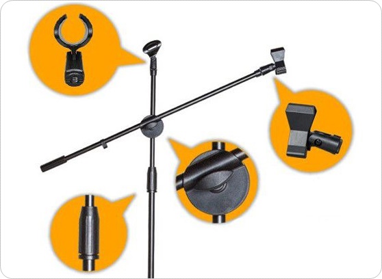 POP filtr + statyw podłogowy + mikrofon NOVOX NC-X  - cecha 4